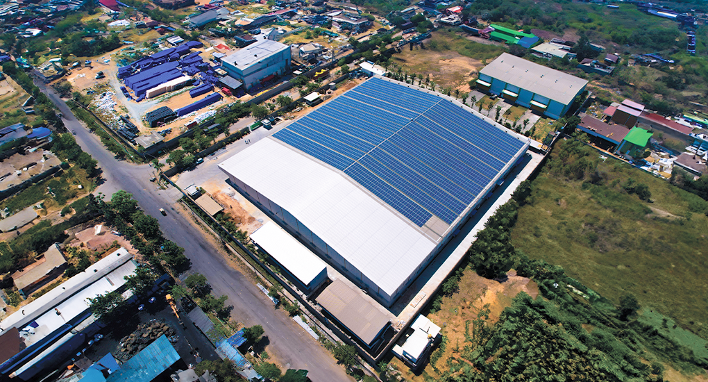 Jaquar Petropack - 1 MWp Rooftop Solar