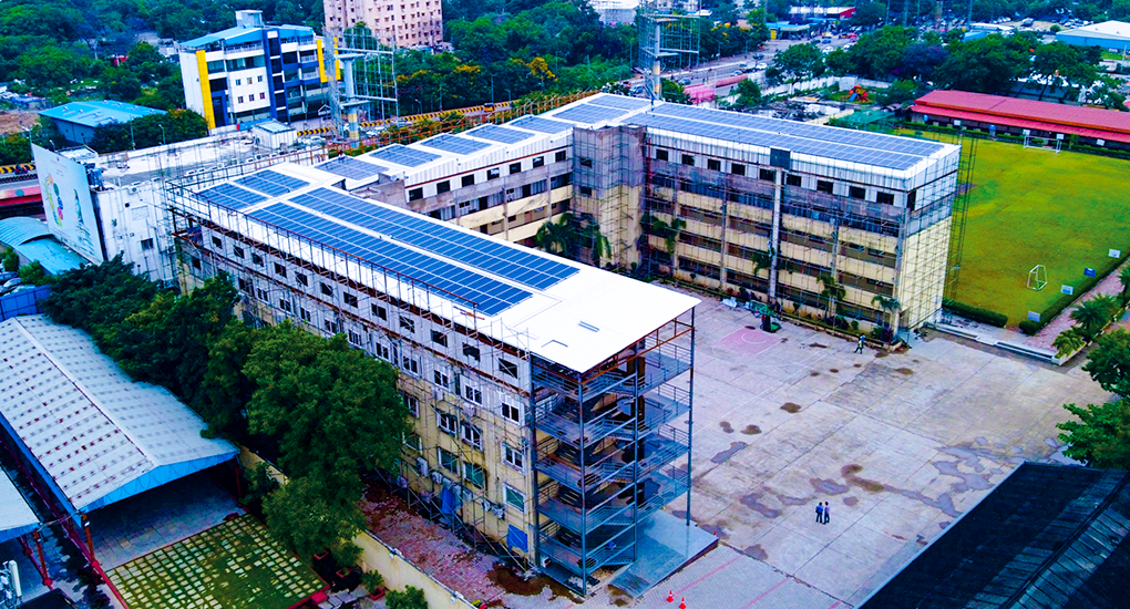 Rooftop solar system