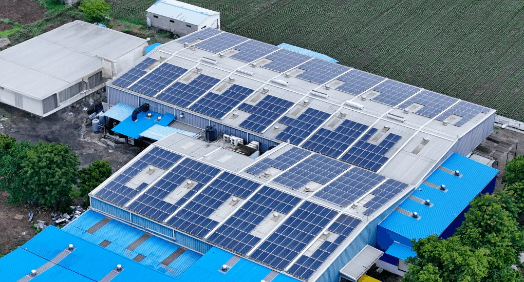 Rooftop solar system in Indore - Tethys Foods